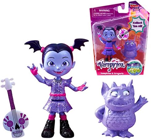 Vampirina &amp; Gregoria Ghoul Glow Action Figure 3"
