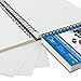 Sketch Books, Magicfly 3 Pack (5.5X8.5 inches, 105 Sheets Each) Spiral Bound Sketch Pads, Acid Free Drawing Pads for Kids, Adults, Artists Sketching Drawing, Notebooks