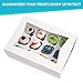 Paperboard Cupcake Boxes with Inserts, Set of 12 Cupcake Container Bakery Window Display Box With Cupcake Inserts, Perfect for Transporting Cupcakes by Upper Midland Products