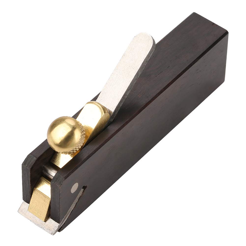 Hztyyier Mini Ebony Plane, DIY Cable-line Carpenter Wood Cutting Tool Small Hand Plane Wood Chamfer Wood Planer for Woodworking