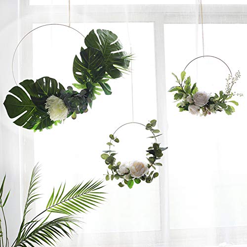 VGOODALL 14 Stk. 7 Größen Metallringe Drahtring Metall Ringe Hoops für Traumfänger