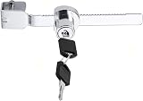Litensh Sliding Glass Door Lock with Key for Reptile Vivarium and Display view 3