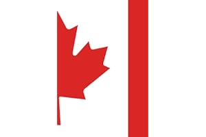 Canada Journal: Canadian Flag, Red and White, Maple Leaf Themed Journal (6 x 9 Lined Notebook, 120 pages)