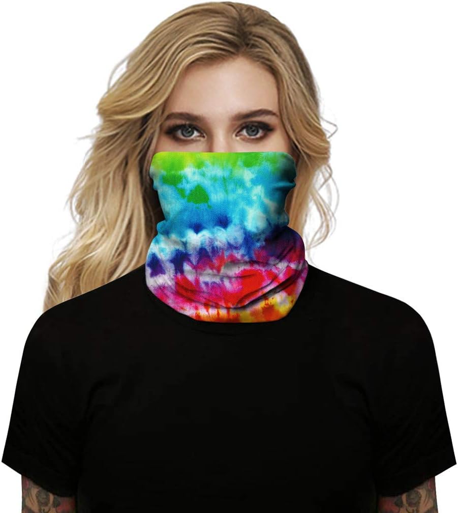 AKIMPE Breathable Face Ultimate Protection from Dust, Aerosols, Elements & Turban Neck Windproof Sun Protection