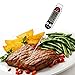Lensoul Food Thermometer Instant Read Digital Meat Thermometer for Kitchen BBQ Includes 2 Batteries