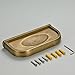 Leyden Retro Bathroom Accessories Solid Brass Antique Brass Finished Soap Dishes Soap Basket Wall maounted