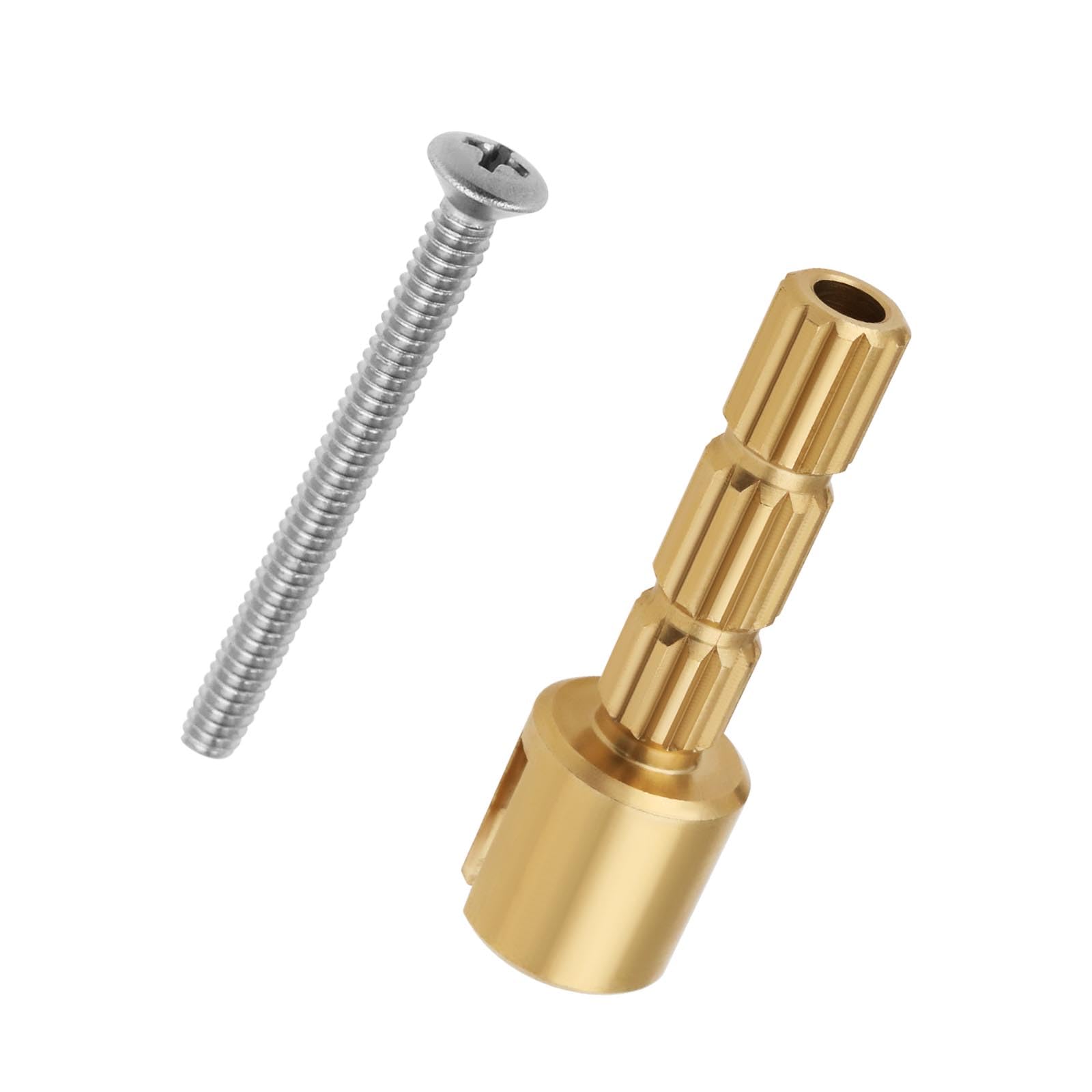 OTOTEC 1 Set Stem Adapter with Screw Replacement Part 970-0770 Compatible with Pfister Securepfit Trims Plumbing Equipment Repair Accessories Brass
