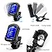 NIUBIER Guitar Tuner Digital Clip-on Tuner for Acoustic Electric Classical Guitars,Ukulele,Bass,Violin,Mandolin,Banjo,Large Clear LCD Display for Guitar Tuners,Cello Tuner with Guitar Picks