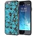 True Color Case Compatible with iPhone 6s Case, Turquoise Stone [Stone Texture Collection] Slim Hybrid Hard Back + Soft TPU Bumper Protective Durable [True Protect Series] iPhone 6 / 6s