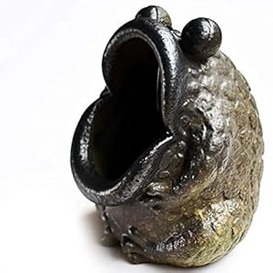 MELAG Asbak Gepersonaliseerde Kikker Asbak Leuke Keramiek Asbak Decoratie Thuis Cartoon Dier Sigaret Asbak Thuis En…