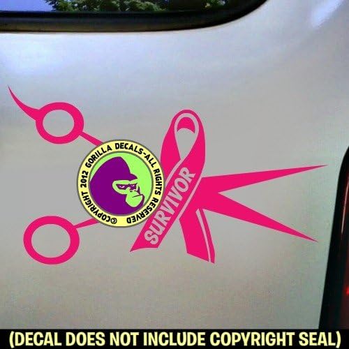 Amazon Com The Gorilla Farm Breast Cancer Hair Stylist Shears