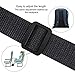 Airplane Footrest-Portable Adjustable Height and Hammock Separated Design-Prevents Swelling and Soreness on Flights-Provides Relaxation and Comfort for Airplane Travel Accessories Black