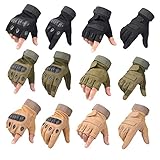 Tactical Gloves - Men's Wear-resistant Military Airsoft Gloves for Sporting Shooting Paintball Hunting Riding Motorcycle
