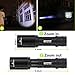 OTYTY Brightest LED Tactical Flashlight, Waterproof and Zoomable LED Outdoor Handheld Flashlight, Max 1000 Lumens with Adjustable Focus and 5 Light Modes