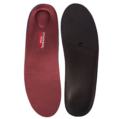 Orthotic Insoles for Flat Feet Insoles Full Arch Support for Pronation, Relieve Feet Pain, Plantar Fasciitis and Heel Spurs for Men Women and Kids