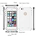 EFFUN Waterproof Case for iPhone 5/5S/SE Case(for SE 2016 4.0 INCH), IP68 Certified Waterproof Dustproof Shockproof Case Fully Sealed Underwater Cover with Built-in Screen Protector White