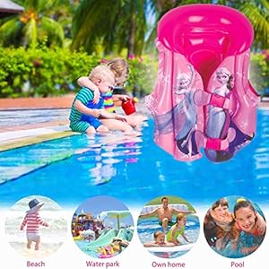 Schnorchelmasken 516UFJvpo5L. SS300 Tolles Design: Jackenstil, der sich um den Oberkörper des Kindes legt und die Arme zum Schwimmen frei hält
Praktisch: Kann bei Nichtgebrauch zu klein zusammengeklappt werden, leicht zu tragen.
Bequem: Weiches wasserdichtes Kunststoffgewebe ist für die empfindliche Haut Ihres Kindes konzipiert. Diese Schwimmschwimmer mit Wasserflügeln sind kratzfrei und sehr angenehm zu tragen, da sie leicht an- und auszuziehen sind.