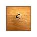 Green Goddess Supply Large Walnut Pollen Sifter Box - 100 Micron Mesh Sifting Screen - Herb & Pollen Shaker & Storage Case - Magnetic Closure - 3-Piece Sifter (6 5/8