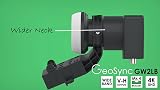 GeoSync GW2LB Wideband LNB for Sky Q Freesat 4K Dual Output with Spirit Level view 3