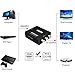 VAlinks 1080P HDMI to AV HDMI to 3RCA Composite CVBS Video Audio Converter Adapter HDMI 2 RCA Support PAL/NTSC for PC Laptop Xbox Blue-Ray PS4 PS3 HD TV STB VHS VCR Comb Camera DVD Color Box -Black