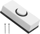 Fuitke Universal Wired Doorbell Button 240V 0.5A 2 Wire White 5.5cm view 7