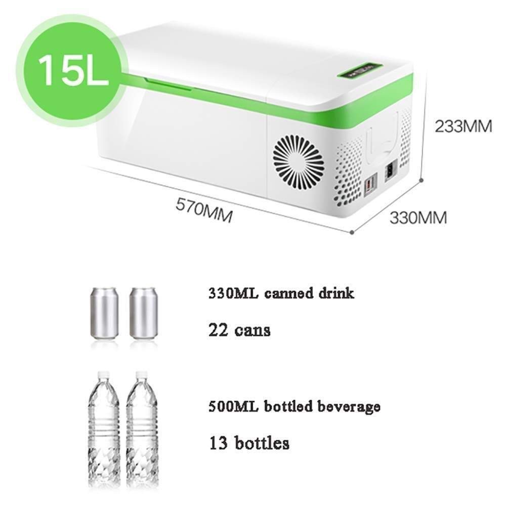 15L congelador portátil compresor eléctrico fresco caja comida ...