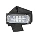 TECKING Naruto Headband with Metal Plated Cosplay Leaf Village Ninja Kakashi Uzumaki Akatsuki Gaara(Black,Pack of 4)