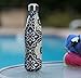 MIRA Vacuum Insulated Travel Water Bottle - Leak-proof Double Walled Stainless Steel Cola Shape Sports Water Bottle - No Sweating, Keeps Your Drink Hot & Cold - 25 Oz (750 ml) - Mandala