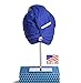 TURBELLA 2IN1 The Only Waterproof Hair Towel Wrap + Shower Cap Turban In One | Luxury Nano-Fiber For Best Hair Drying | Breathable 37.5 Technology Keeps Blowout Styled | Swarovski Button | Made in USA