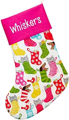 Personalized Christmas Stocking for Dogs and Cats CS0036