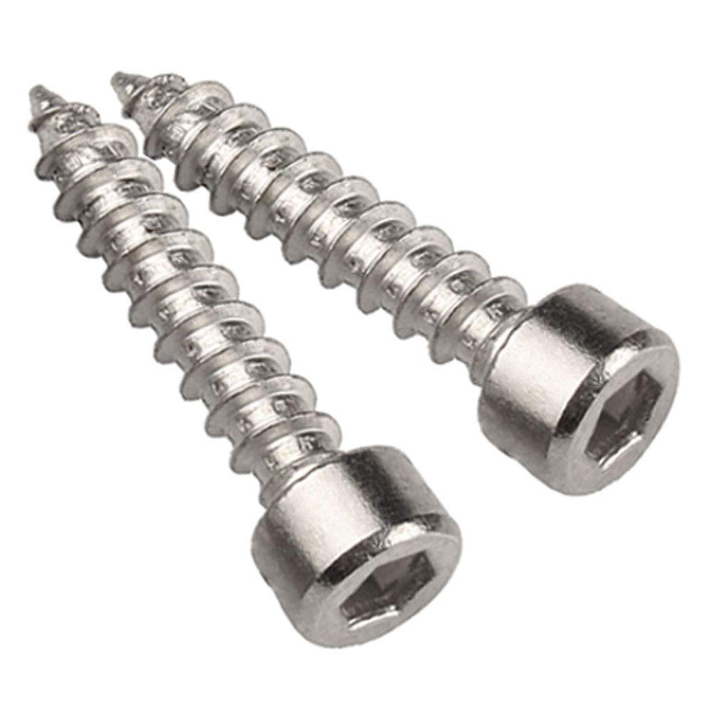 Yudesun Hardware Fasteners Nails Socket Cap Screws - 304 Stainless Steel Hex Head Self Tapping Screws Metric Thread Allen Machine Screw M4 M5 M6