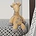 Lambs & Ivy Me & Mama Yellow/Gray Plush Giraffe Stuffed Animal - Mango