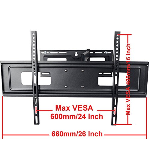 VideoSecu Tilt Swivel TV Wall Mount Bracket for TCL 55" 55FS3850