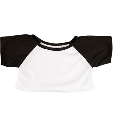 White Camo Sleeve T-Shirt For Stuffed Animals 14-18 Inch - Teddy Bear & Plush Toy Clothes