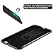 Case for iPhone 6 Plus/6s Plus,Ultra Thin Magnetic Phone Case for Magnet Car Phone Holder with Invisible Built-in Metal Plate,Soft TPU Shockproof Anti-Scratch Cover for iPhone 6/6s Plus [Black]