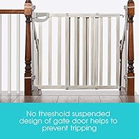 summer wood banister and stair safety gate