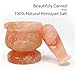 UMAID Himalayan Salt Mortar and Pestle Set Kosher, FDA Certified Food Grade Salt