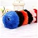 LOVEF 6 Pcs Fuzzy Furry Artificial Rabbit Fur Faux Fur Hair Band Rope Hair Holder Wristband Hair Ring Hair Tie Ponytail Holder Hair Accessories