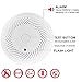 Combination Photoelectric Smoke Detector and Carbon Monoxide Detector Alarm, Protect Your Home from Fire and Gas Leaks