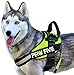 Paw Five CORE-1 Dog Harness, Reflective No-Pull with Built-in Waste Bag Dispenser, Fully Adjustable with Padded Control Handle for Medium and Large Dogs, (Large (Girth: 32