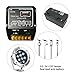 Mohoo 20A 12V/24V Solar Charge Controller Solar Control Regulator Solar Panel Battery Regulator Safe Protection