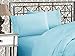 Elegant Comfort 1500 Premier Hotel Quality 4-Piece Bed Sheet Sets, Deep Pockets - Luxurious Wrinkle Free & Fade Resistant, California King, Aqua