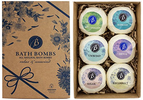 Brubaker bath bombs gift set "relax & unwind&q…