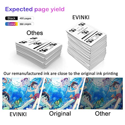 Evinki Remanufactured Ink Cartridge Replacement For Hp 61xl 61 Xl Envy 4500 5534 5535 Deskjet 2540 1010 3050 Officejet 4630 26 4635 Printer Upgraded Chip Show The Ink Levels 2 Black 1 Tri Color Pricepulse Evinki Remanufactured Ink Cartridge Replacement For Hp 61xl 61 Xl Envy 4500 5534 5535 Deskjet 2540 1010 3050 Officejet 4630 26 4635 Printer Upgraded Chip Show The Ink Levels 2 Black 1 Tri Color Pricepulse