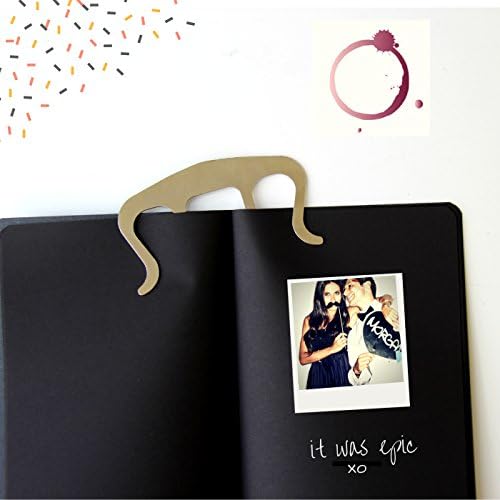 Wedding Guest Book Keepsake, Wedding Guest Book Alternative, Glamorous Keepsake Gray Glitter Cover with Black Paper Guestbook Album For Instax, Polaroids and Fun Messages.