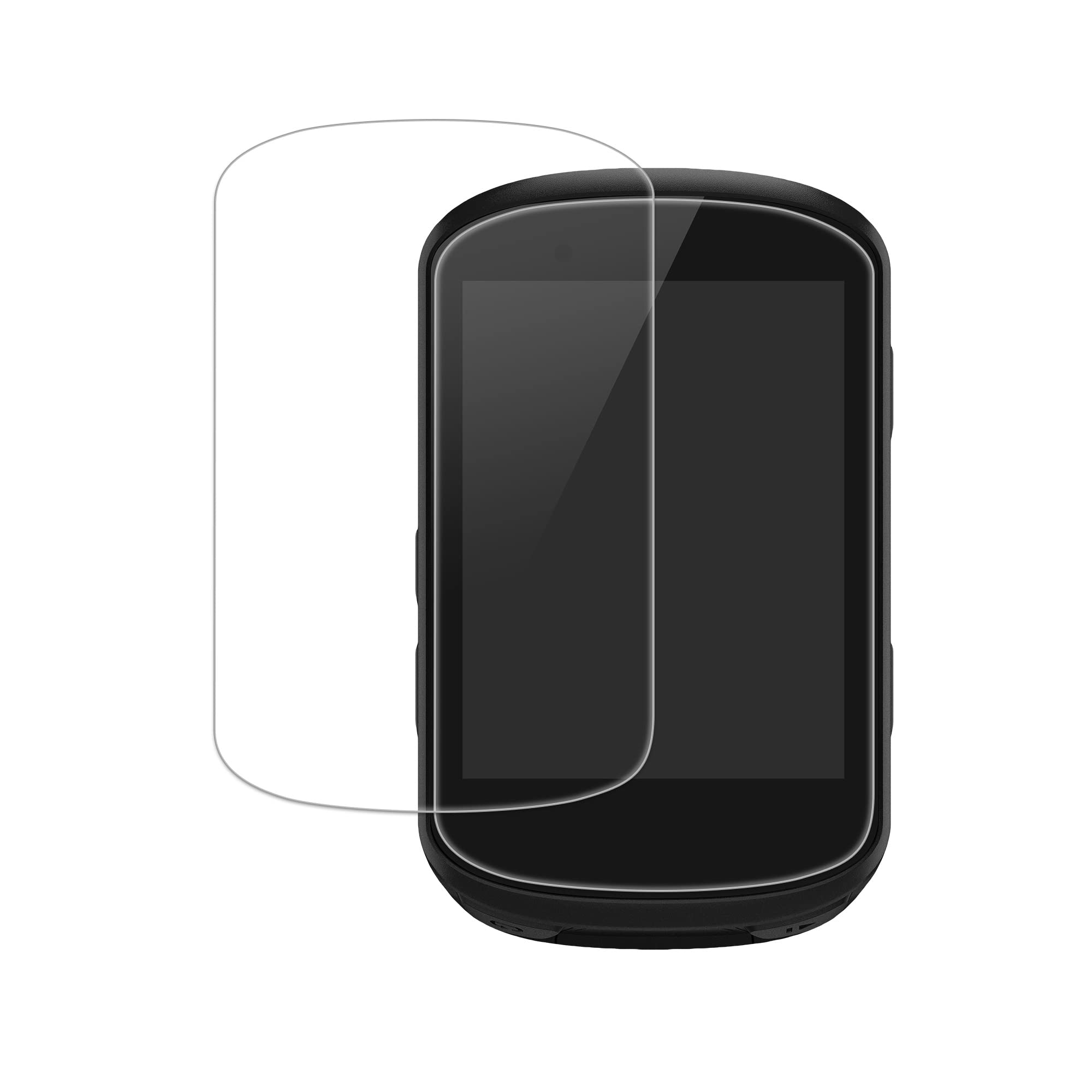 kwmobile Screen Protectors Compatible with Garmin Edge 530/830 - Set of 2 - Clear Tempered Glass Sheet for Bike GPS Display
