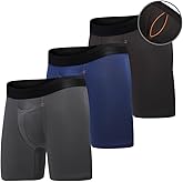 All Citizens Amazon Exclusive Advanced Ball Pouch Underwear for Men, Patented Boxer Briefs Pouch, Breathable, No Ride Up