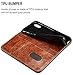 iPhone XS Max Case, SINIANL Leather Wallet Folio Case Book Design Flip Cover with Stand and ID Credit Card Slot Magnetic Closure for iPhone XS Max 6.5 inch 2018