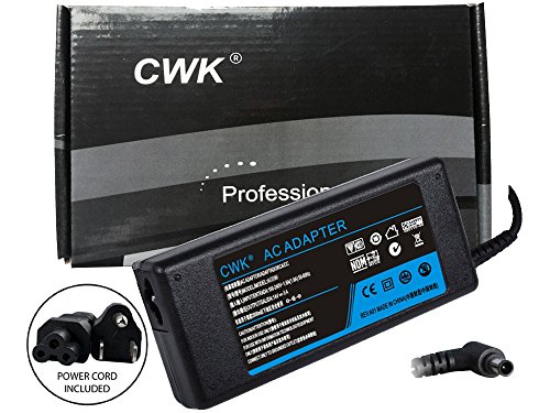 CWK AC Adapter Laptop Charger Power Supply Cord for Samsung Monitor PSU Syncmaster S24B240BL LCD Monitor Syncmaster S24B300HL Monitor SyncMaster SA350 Monitor U28D590D 4K