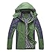 Diamond Candy Men Sportswear Hooded Softshell Outdoor Raincoat Waterproof Jacket